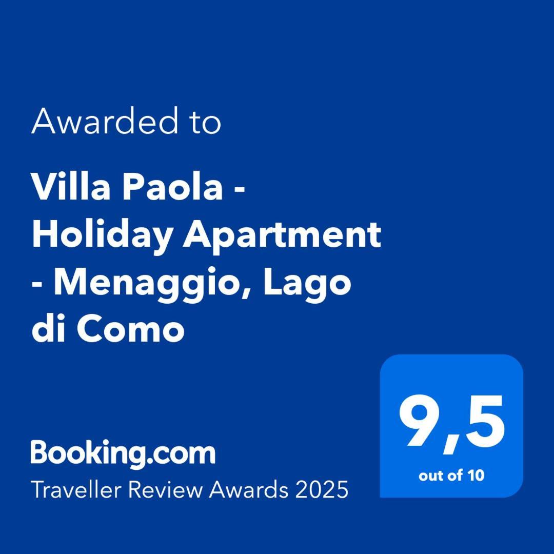 Villa Paola - Holiday Apartment - Menaggio, Lago Di Como Exteriör bild